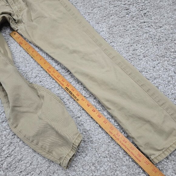 Levis‎ 511 Jeans Men 30x30 (Fits 28x27.5) Beige Slim Straight Stretch Mid Rise - Picture 10 of 12